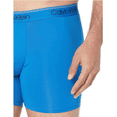 thumbnail image 3 of Calvin Klein Men's Micro Stretch 3-Pack Boxer Brief, New Navy, Artesian Blue, Blue Paradise, S, 3 of 4
