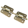 thumbnail image 2 of GUOOL 2Pcs Creative Antique Brass Mini Hinges for Wooden Furniture Box Hardware #2 2, 2 of 9