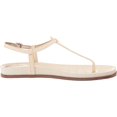 thumbnail image 5 of Sam Edelman Naomi Ivory Slip On Open Toe Buckle Adjustable Ankle Straps Sandals (Ivory, 11), 5 of 6