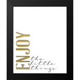 thumbnail image 2 of Allen, Kimberly 12x14 Black Modern Framed Museum Art Print Titled - The Little Things v2, 2 of 5