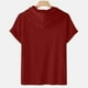 thumbnail image 5 of Blusa con capucha de manga corta para hombre, informal, con estampado, a la moda, con capucha, camiseta deportiva de manga corta, blusa de poliéster para hombre, 5 of 7