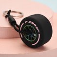 thumbnail image 1 of Lindo llavero de neumático, pequeño llavero de neumático, colgante para bolso de coche, amuleto para hombres, regalos para amantes de los coches, accesorios para automóviles, 1 of 6