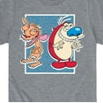 thumbnail image 3 of Ren & Stimpy - Friendly Laughter - Toddler And Youth Short Sleeve Graphic T-Shirt, 3 of 4