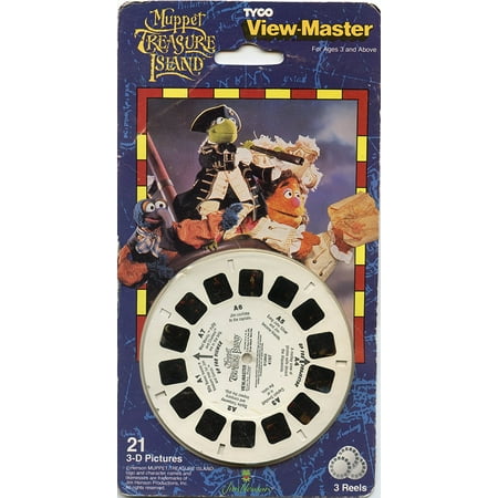 Muppet Tresure Island - Classic ViewMaster 3 Reels