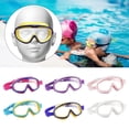 thumbnail image 2 of Kids Swimming Goggles, Kids Swim Goggles for Boys Girls Junior Children Age 8-13, Quick Release Strap Anti-Leak Goggles White, 2 of 4
