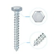 thumbnail image 3 of Uxcell M8 x 60mm Carbon Steel Zinc Plated Hex Lag Screws for Wood 25 Pack, 3 of 4