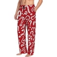 thumbnail image 6 of Pofeuu Question Marks1 Print Men's Pajama Pants, Soft Lounge Pajama Pants with big pockets for Men Plaid Pj Bottoms-, 6 of 6