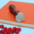 thumbnail image 4 of Sello De Lacre Sello de lacre de la cera de la cabeza de cobre sello de la decoración de la tarjeta del sobre de DIY con la manija (F45) Wdftyju Libre de BPA, 4 of 8