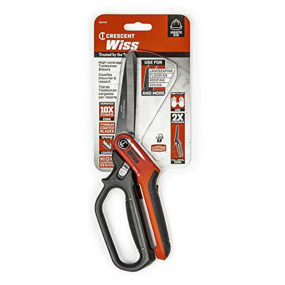 Crescent Wiss Titanium Tradesman Heavy Duty Pro Shear