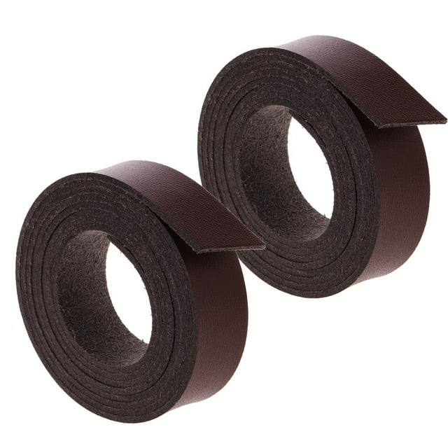 de tiras de correa de material cuero DIY Bolsa de cinturón Manija Artesanías de material cuero Decoración de ropa