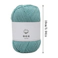 thumbnail image 2 of Djunllk Soft Cotton Yarn for Crocheting, 1.8oz/52g Premium Crochet Yarn & Knitting Yarn for DIY Crafts, Clothes, Handmade Toys, Home Decor Kids Toys, Machine Wash Bulk Yarn Gifts for Women, 2 of 2