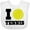 AA-White, variant on Inktastic Tennis Gift Boys or Girls Baby Bib