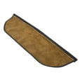 thumbnail image 3 of Cubierta de soldadura babero envoltura alrededor del cuello protector desmontable retardante resistente al calor con sello de ajuste de prensa para la Marrón, 3 of 8