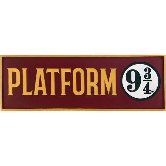 PLATFORM 9-3/4 DESK SIGN