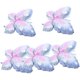 thumbnail image 4 of 5Pcs Butterfly Foil Balloons Inflatable Balloons Butterfly Theme Birthday Party Decoration, 4 of 4