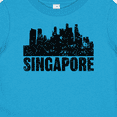 thumbnail image 4 of Inktastic Singapore City Skyline with Grunge Boys or Girls Baby T-Shirt, 4 of 5
