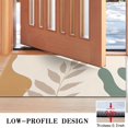 thumbnail image 3 of Brown Boho Plant Pattern Door Rugs,Washable Non Slip Door Mats Indoor,Decorative Door Mats,Entry Mat Indoor for Entrance,Bedroom,Kitchen,Bathroom,17"x30", 3 of 6