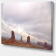 thumbnail image 2 of Monument Valley Panorama - Landscape Canvas Art Print, 2 of 4