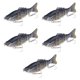 thumbnail image 1 of 5 piezas Swimbaits Crankbaits Lentos hundimiento de múltiples señuelos de pesca de múltiples articulaciones para crappie perch salmón walleye pesca, 1 of 8