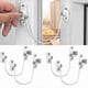 thumbnail image 1 of pcs Window limiter Lock Window limiter Baby Window lock Window lock Door lock COLOR: White, 1 of 5