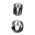 thumbnail image 1 of 2 tazas de cerveza de acero inoxidable Baoblaze Doble pared 120ml, 1 of 8