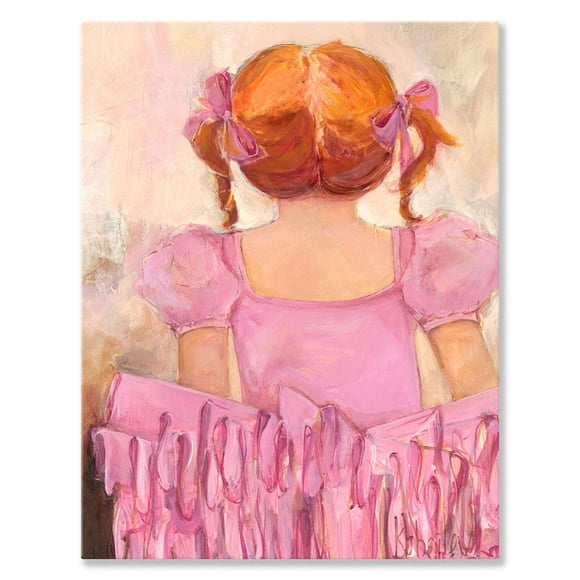 Lámina de pared sobre lienzo Oopsy Daisy Bailarina angelical 36 x 46 cm