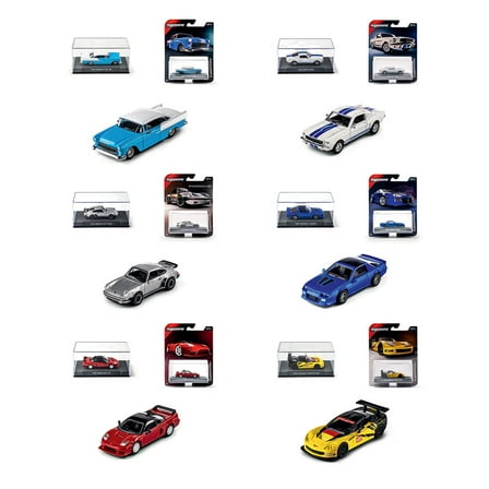 Majorette Collection Die-Cast 1:64 Cars – Rubber Tires,Showcase Included – Toy for Collectors & Car Enthusiasts, Model Vehicles(1 Car; Styles May Vary, Items May Not be Pictured)