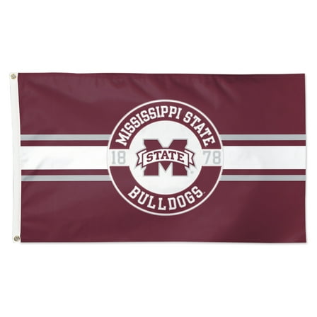 WinCraft Mississippi State Bulldogs 3' x 5' Applique Flag
