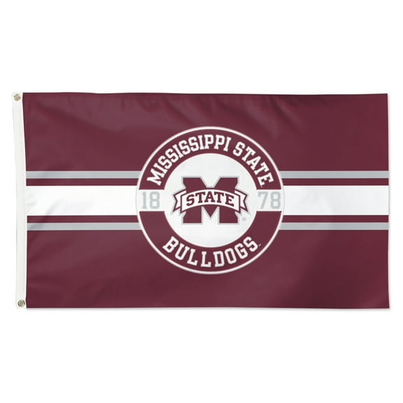 WinCraft Mississippi State Bulldogs 3' x 5' Applique Flag