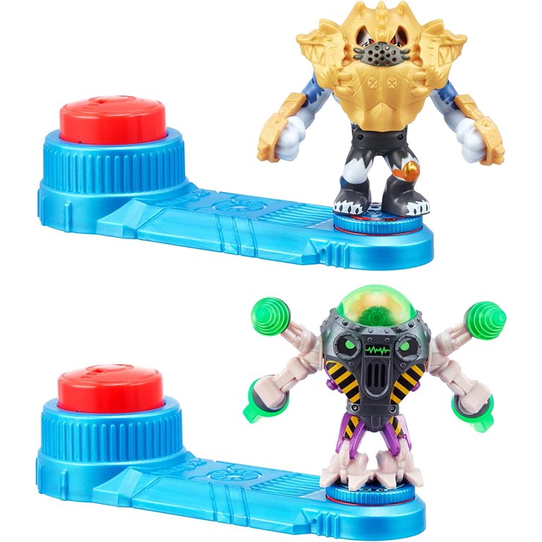 Legends of Akedo Battle Giants Drillborg vs Alphawolf Mini