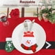 thumbnail image 4 of Naiovety Vajilla de Navidad, soporte para cubiertos, cubierta de tenedor, cubiertos, sombrero de caramelo, decoración de para cena, No.02 20piezas, 4 of 6