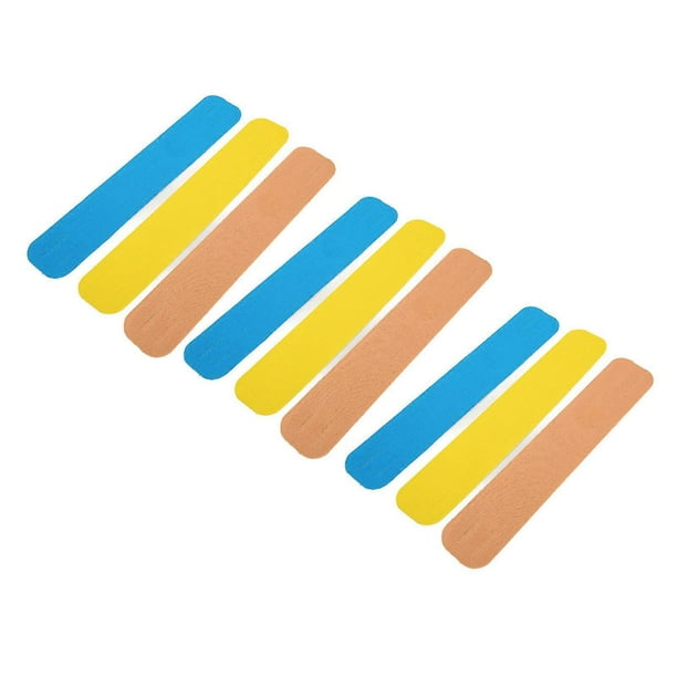 9pcs Sports Muscle Tape Waterproof Strong Adhesive Breathable High Ductility Kinesiology Tape I Type 18 X 9.5cm / 7.09 X 3.74in