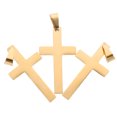 thumbnail image 4 of 3 Pcs Pendentifs Décoratifs Croix Simple Collier Pendentifs Croix Accessoires, 4 of 8
