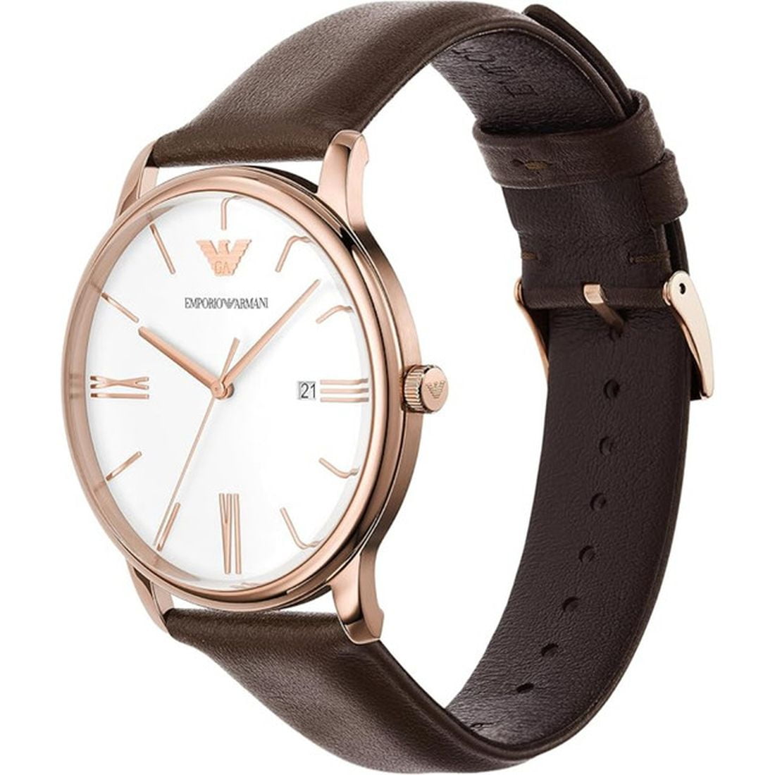 Emporio Armani Men's Armani Dress Watch Quartz Mineral Crystal