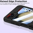 thumbnail image 5 of for Samsung Galaxy Z Flip 5 Case with Hinge Protection, Z Flip 5 Case Built in Back Screen Protector Slim Hard PC Scratch-Resistant Phone Case for Z Flip 5 Black, 5 of 6