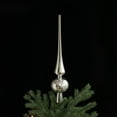 thumbnail image 6 of Cinvoph Christmas Tree Topper Vintage Spherical Xmas Tree Topper Decorative Christmas Ornament for Home Xmas Holiday Party Decorations 11" Silver, 6 of 6