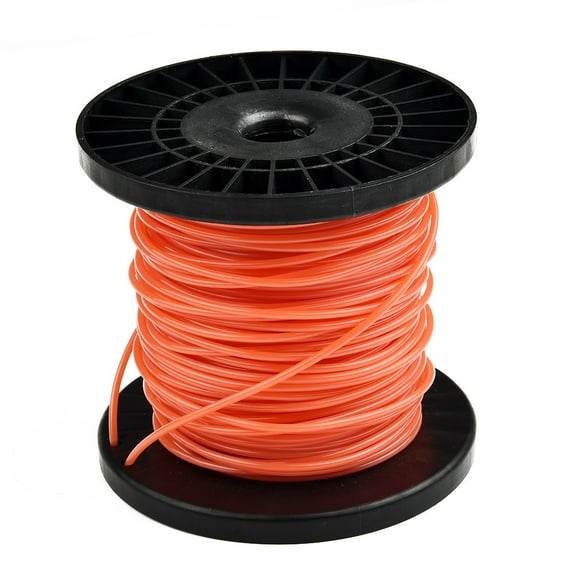 50Meters Electric Lawn Mowers Line Orange Round Brushcutter Strimmer Trimmer Cord Line Wire 2.7Mm Garden Tool Accessories