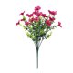 thumbnail image 2 of Flores artificiales para decoración exterior de patios en pack de 6 ramos de flores falsas para jardín en porche y decoración de bodas, 2 of 7