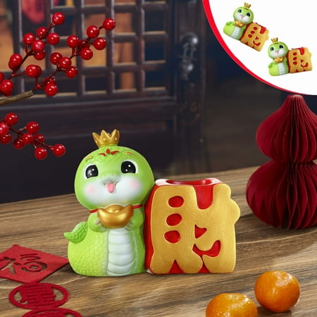

Yishangzhng Golden Snake Flower Arrangement Small Ornament New Year Of The Snake Crafts Home Decoration Snake Treasure Toys 4 Year Old Boy Birthday Gift Kids Toys