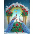 thumbnail image 1 of Diamond Painting 5D DIY Kit de decoración de pavo real con forma especial parcial (YXC535) Hugtrwg Para estrenar, 1 of 1