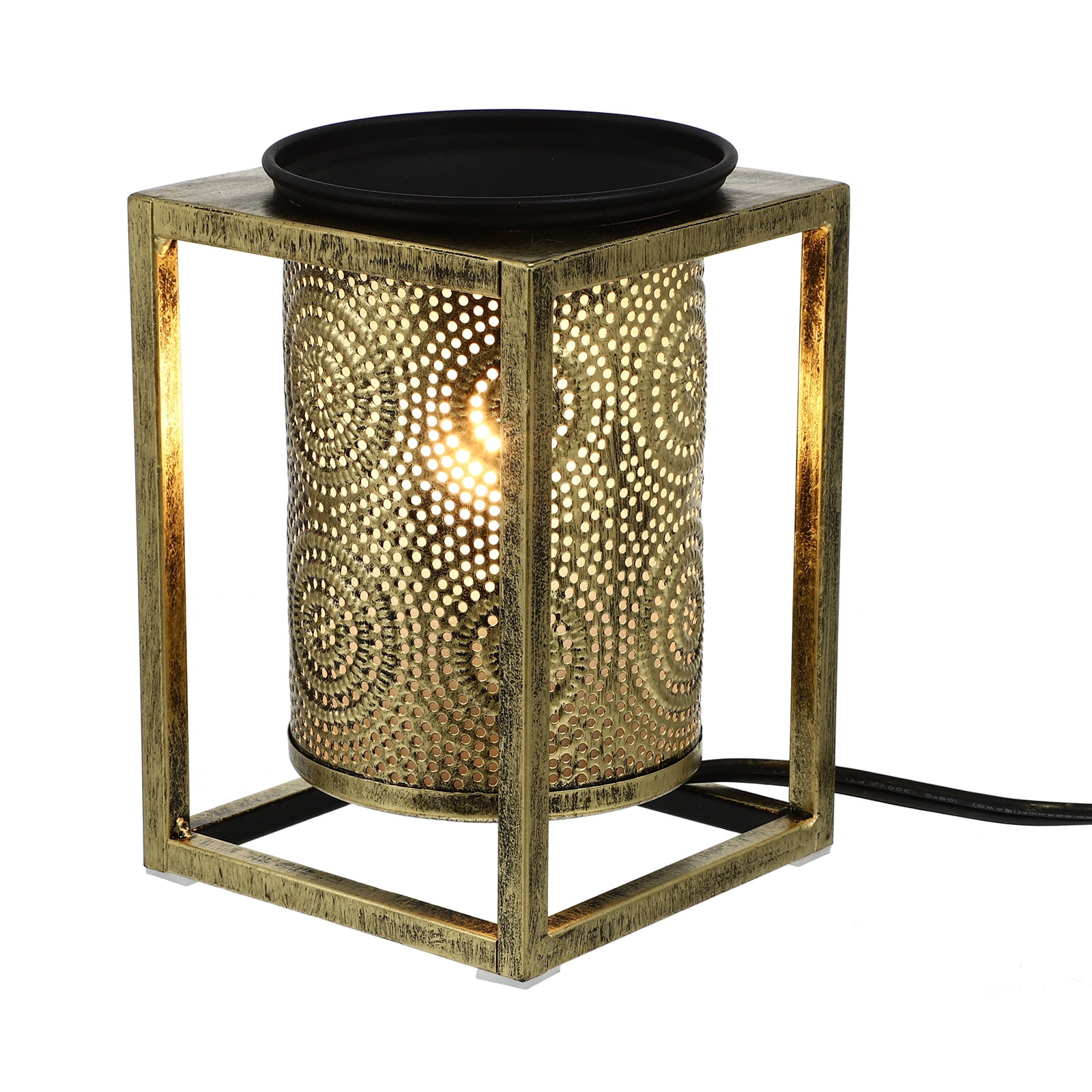 Wax Oil Essential Burner Warmer Lamp Night Electric Melter Furnace Aromatherapy Light Plugwall Tart Melt Scented