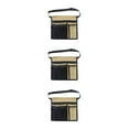 thumbnail image 1 of Transemion Sac de Ceinture Utilitaire Portable avec Sangle Réglable Robuste Noir + Kaki 3Set, 1 of 6