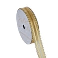 thumbnail image 3 of Gwen Studios 5/8" Gold Satin Ribbon with Sheer Scallop Edge, 3 Yards, 3 of 7