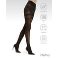 thumbnail image 6 of MeMoi Perfectly Opaque Shaper Tights - Womens - Female, Q1/Q2, Dark Chocolate, 6 of 12