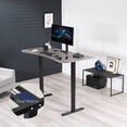 thumbnail image 2 of VIVO Electric 63” x 32” Stand Up Desk, Dark Gray Table Top, Black Frame, 2 of 8