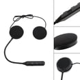 thumbnail image 2 of Helmet Bluetooth Earphone Headset Speaker Player Universal Black For Motorcycle, 2 of 10