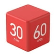 thumbnail image 1 of Easy To Use for Cube Timer for Precise Time Management,Perfect for Cooking,Studying Red, 1 of 8