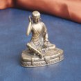 thumbnail image 2 of Estatua de Buda Milariba de latón envejecido, 5,3 cm, sentada, 2 of 3