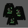 thumbnail image 4 of Disney Mickey Mouse Women Hoodie Minnie Glow In The Dark Graphic Halloween Pumpkin Family Set Sweatshirt Sizes S-XL, 4 of 7
