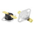 thumbnail image 1 of 2 Pcs 135 Celsius Normal Close Termostato Interruptor de Control de Temperatura KSD301, 1 of 1